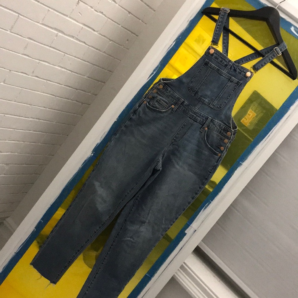 Denim Overalls
